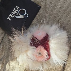 Fendi monster keychain